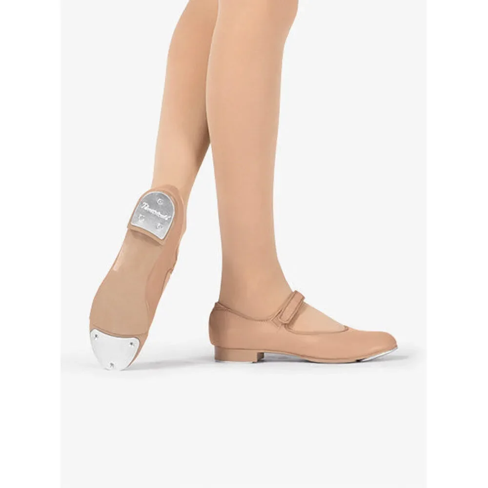NEW Open Box Dance Tap Shoes Theatricals Child 9M Mary Jane Easy Loop